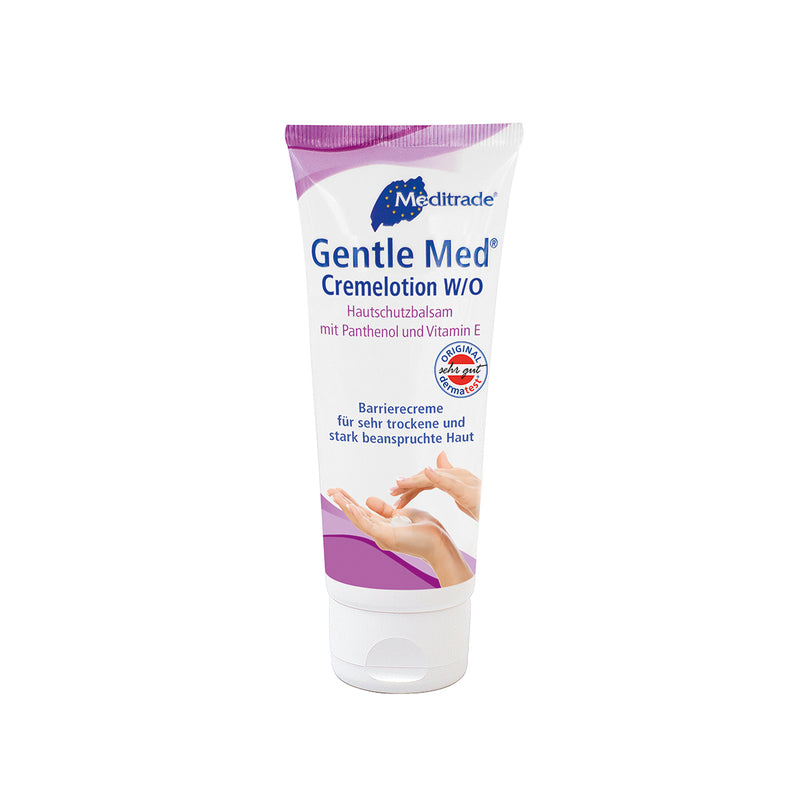 Gentle Med® Cremelotion (W/O), 100 ml, 500 ml, HAUTASCHUTZBALSAM MIT PANTHENOL UND VITAMIN E, 01013, 00988D