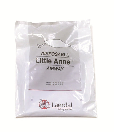 Luftwege Little Anne Pkg. á 24 Stück, passend für Little Anne™, AED Little Anne™ Trainingssystem, Little Anne QCPR, Little Family QCPR, 020300 Laerdal