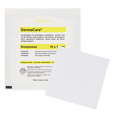 DermaCare® Kompresse einzeln 10 x 10 cm / 10 x 15 cm / 20 x 20 cm Söhngen