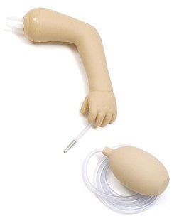 Linker Arm m. Pulsballon u. Schlauch passend für Resusci® Baby Basis und SkillGuide, Resusci Baby QCPR (2013-2019 Modell), Resusci Baby QCPR, 143400 Laerdal