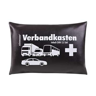 KFZ-Verbandkissen schwarz mit Füllung Standard DIN 13164, 3004003 Söhngen