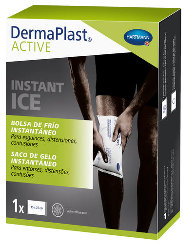 DermaPlast Active Instant Ice klein 15x17cm, groß 15x25cm, Sofort-Kühlbeutel, Kühlkompresse, 522021, 522020 Hartmann