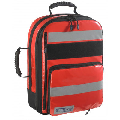 Notfallrucksack, Rettungsrucksack, OHNE FÜLLUNG, Extrem stabiler und robuster RETTUNGSRUCKSACK aus PVC Planenmaterial, ultraRUCKSACK "RESCUE", Complan, rot, SAN-500-R, schwarz, SAN-500-S UltraMEDIC